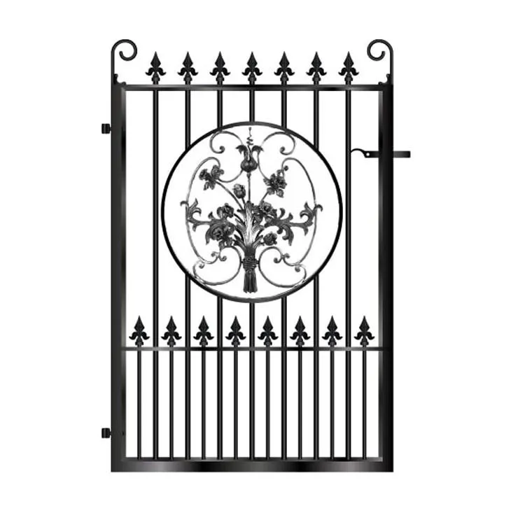 ornamental-wrought-iron-garden-gates-hbsinostar-2